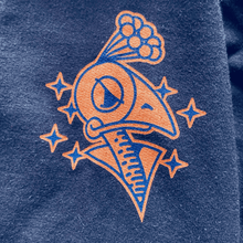 Load image into Gallery viewer, Navy Blue Fleece Hoodie