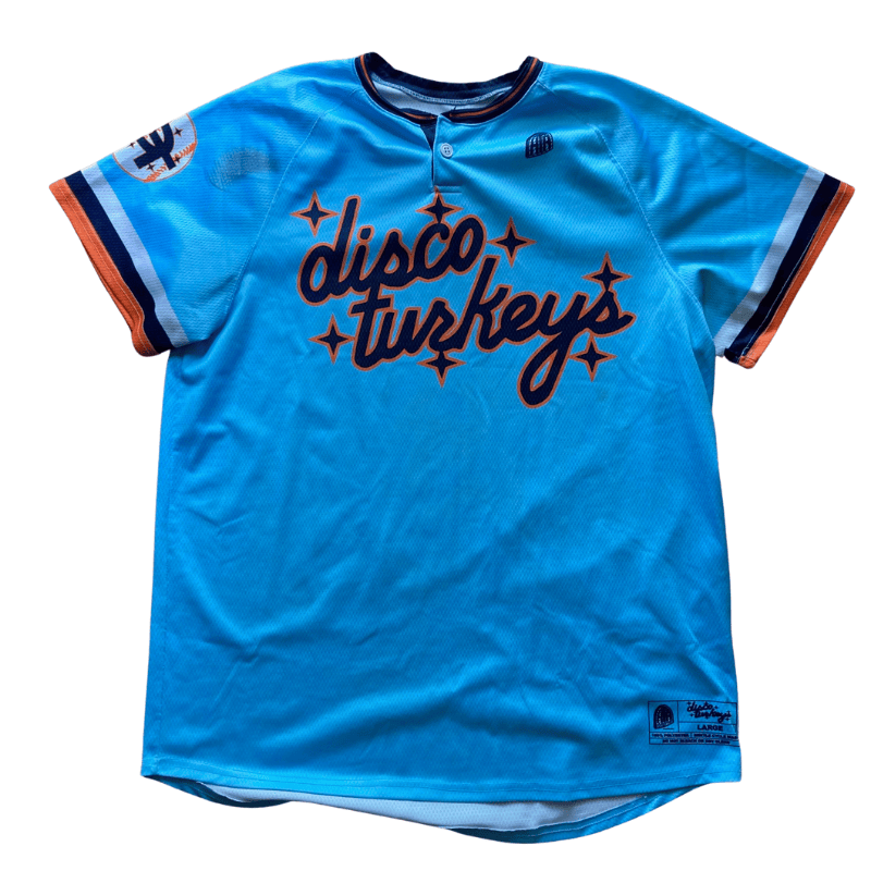 Game-worn Powder Blue Away jersey