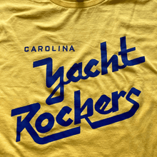 Load image into Gallery viewer, Yacht Rockers yellow script tee
