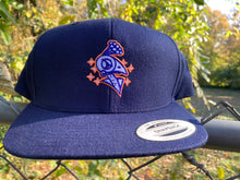 Load image into Gallery viewer, Navy Snapback Hat
