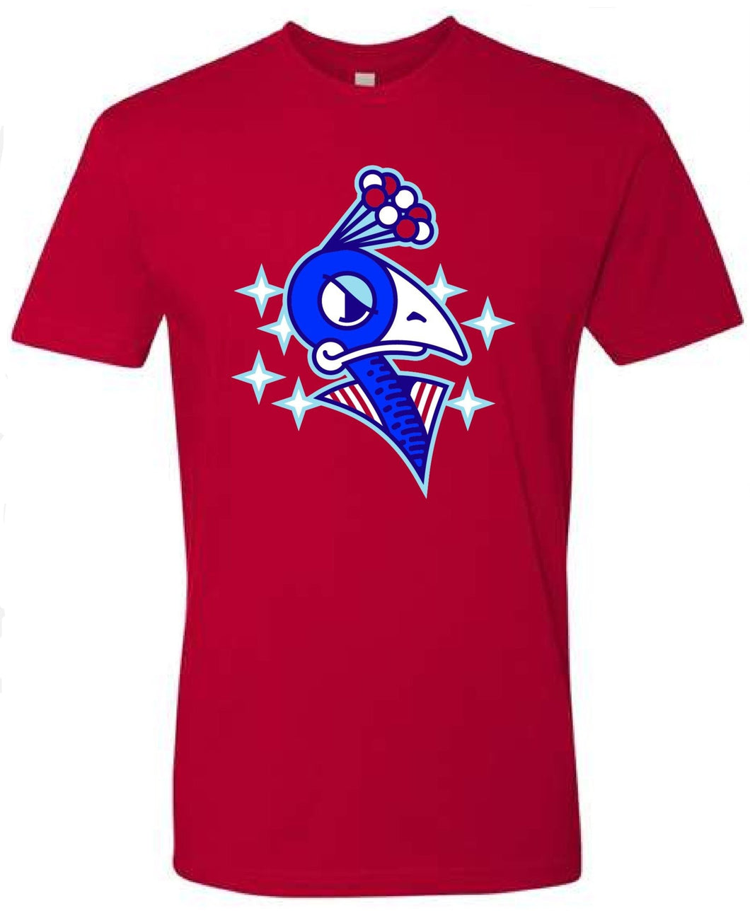 Limited Red, White & Blue Tee EXTENDED SIZES
